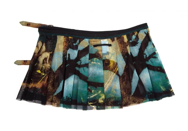 ジャンポールゴルチエ ファムJean Paul GAULTIER FEMME グラフィックプリントパワーネットセットアップ マルチ40 K-111991_016