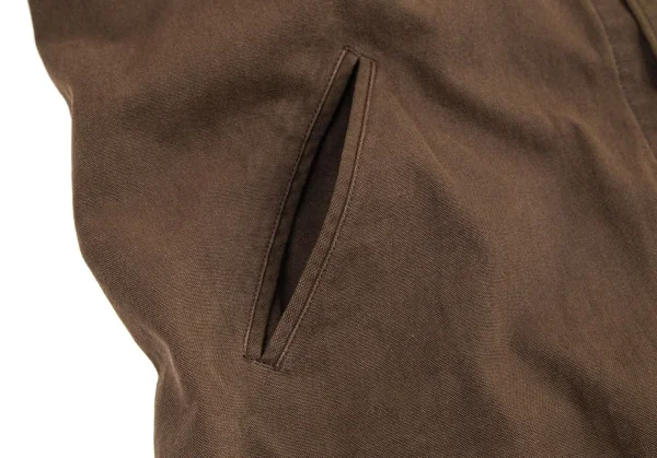 ワイズフォーメンY's for men バイオ加工コットンジャケット 茶2 K-111992_013