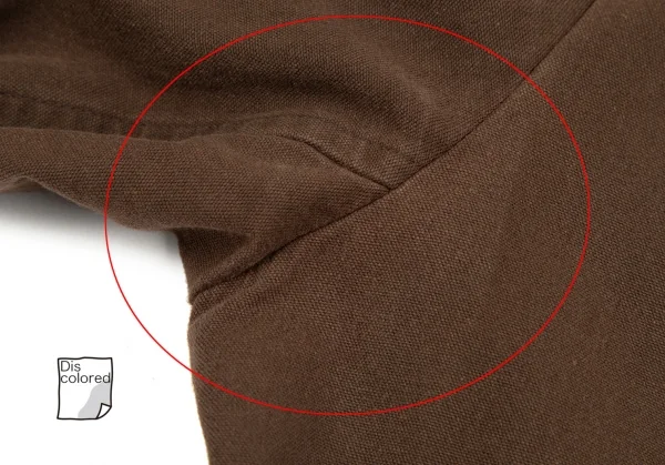 ワイズフォーメンY's for men バイオ加工コットンジャケット 茶2 K-111992_003