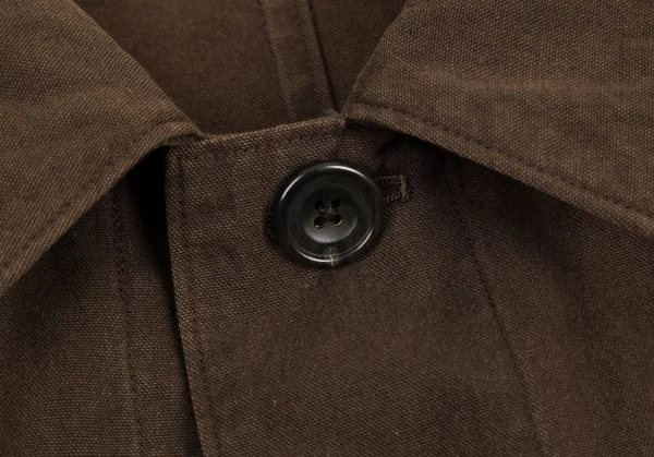 ワイズフォーメンY's for men バイオ加工コットンジャケット 茶2 K-111992_009