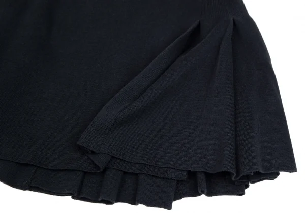 ヴィヴィアンウエストウッド レッドレーベルVivienne Westwood Red Label コットンニットラップミニスカート 紺2 K-111998_004