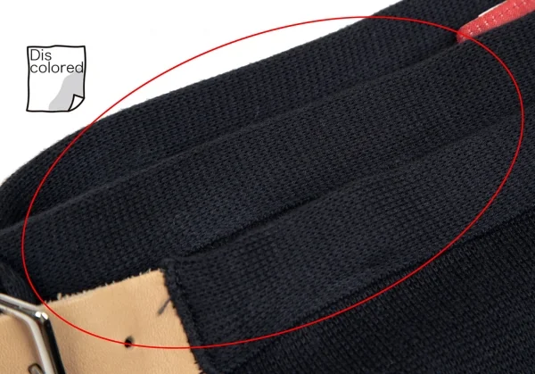 ヴィヴィアンウエストウッド レッドレーベルVivienne Westwood Red Label コットンニットラップミニスカート 紺2 K-111998_008