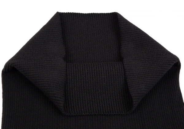 ワイズフォーリビングY's for living 裾フリルリブニットベアトップ 黒F K-112004_003