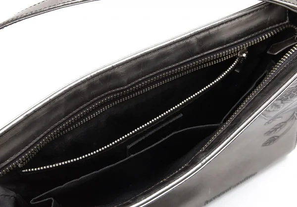 ジャンポールゴルチエJean Paul GAULTIER ニューローズハンドバッグ シルバー K-112008_017