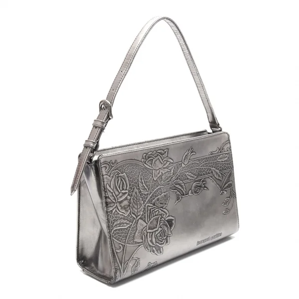 ジャンポールゴルチエJean Paul GAULTIER ニューローズハンドバッグ シルバー K-112008_002