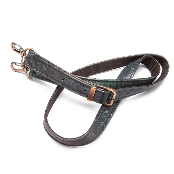 ジャンポールゴルチエJean Paul GAULTIER Vサイバーミニトランクバッグ 玉虫カーキ K-112009_011