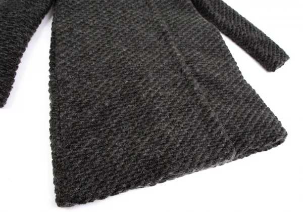 タトラスTATRAS 裏キルティングダウンフォンタナニットコート チャコール3 K-112052_008