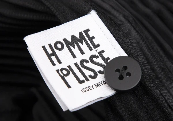 オムプリッセ イッセイ ミヤケHOMME PLISSE ISSEY MIYAKE 消しプリーツテーパードパンツ 黒3 K-112064_014