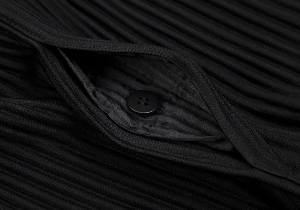 オムプリッセ イッセイ ミヤケHOMME PLISSE ISSEY MIYAKE 消しプリーツテーパードパンツ 黒3 K-112064_004