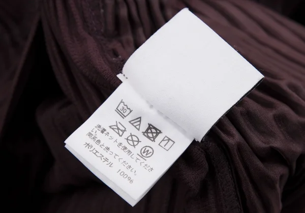 オムプリッセ イッセイ ミヤケHOMME PLISSE ISSEY MIYAKE プリーツ袴パンツ パープル3 K-112066_014
