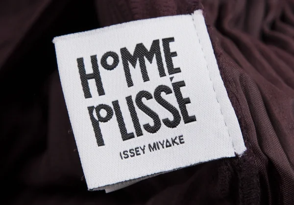 オムプリッセ イッセイ ミヤケHOMME PLISSE ISSEY MIYAKE プリーツ袴パンツ パープル3 K-112066_015
