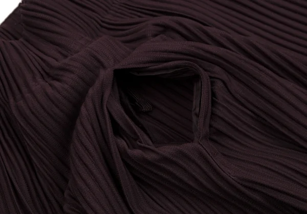 オムプリッセ イッセイ ミヤケHOMME PLISSE ISSEY MIYAKE プリーツ袴パンツ パープル3 K-112066_005