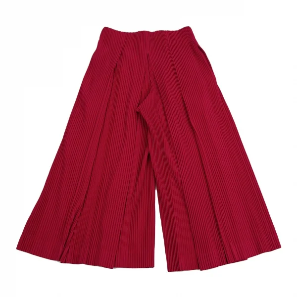 オムプリッセ イッセイ ミヤケHOMME PLISSE ISSEY MIYAKE プリーツ袴パンツ 赤2 K-112067_009
