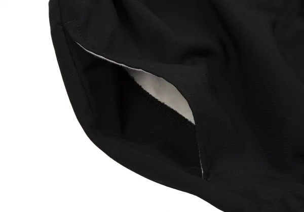 ブラックコムデギャルソンBLACK COMME des GARCONS ウールパッカリングクロップドパンツ 黒S K-112074_003