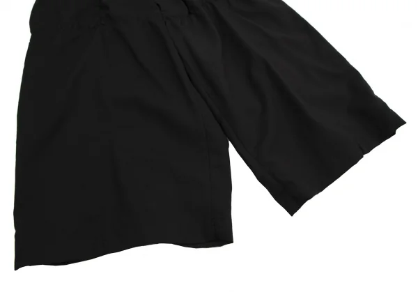 ブラックコムデギャルソンBLACK COMME des GARCONS ウールパッカリングクロップドパンツ 黒S K-112074_006