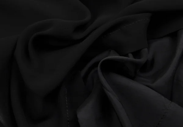 ブラックコムデギャルソンBLACK COMME des GARCONS シースルーレイヤーワイドクロップドパンツ 黒XS K-112075_008