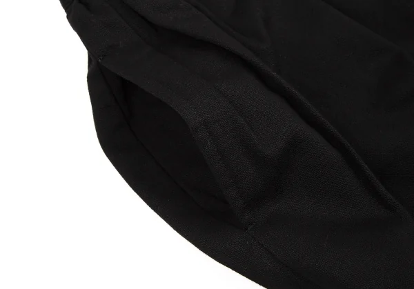 コムコム コムデギャルソンCOMME des GARCONS 製品染めコットンサルエルパンツ 黒S K-112080_003