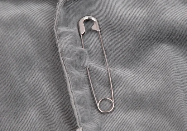 トリコ コムデギャルソンtricot COMME des GARCONS 裏異素材パッチワークデザインコーデュロイジャケット グレーS K-112092_006