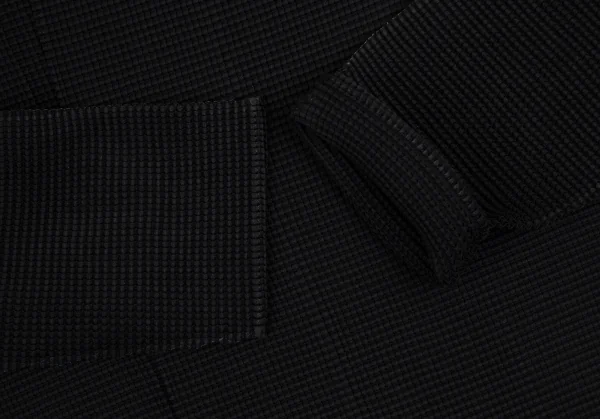 イッセイミヤケ ミーISSEY MIYAKE me ストレッチプリーツボタンレスカーディガン 黒F K-112116_005