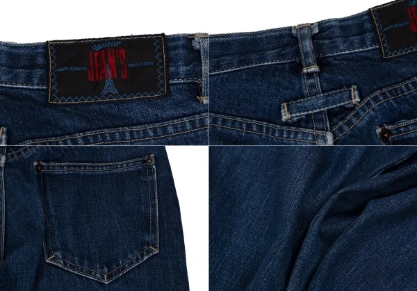 ゴルチエジーンズGAULTIER JEAN'S セルビッチデニムパンツ インディゴ40 K-112145_017