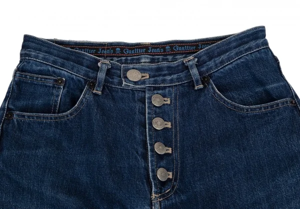 ゴルチエジーンズGAULTIER JEAN'S セルビッチデニムパンツ インディゴ40 K-112145_004