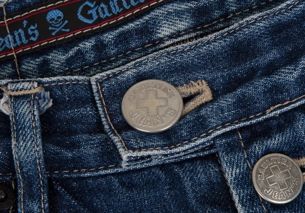 ゴルチエジーンズGAULTIER JEAN'S セルビッチデニムパンツ インディゴ40 K-112145_005