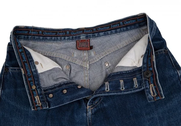 ゴルチエジーンズGAULTIER JEAN'S セルビッチデニムパンツ インディゴ40 K-112145_006