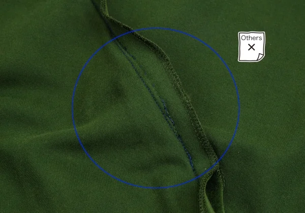 ジャンポールゴルチエ ファムJean Paul GAULTIER FEMME ベロアノーカラーロングカーディガン モスグリーン40 K-112156_012