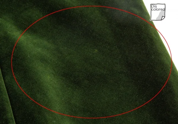 ジャンポールゴルチエ ファムJean Paul GAULTIER FEMME ベロアノーカラーロングカーディガン モスグリーン40 K-112156_008