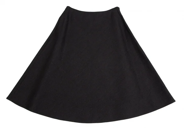 ミュウミュウmiumiu コットンポリストレッチデニムスカート 黒36 K-112185_002