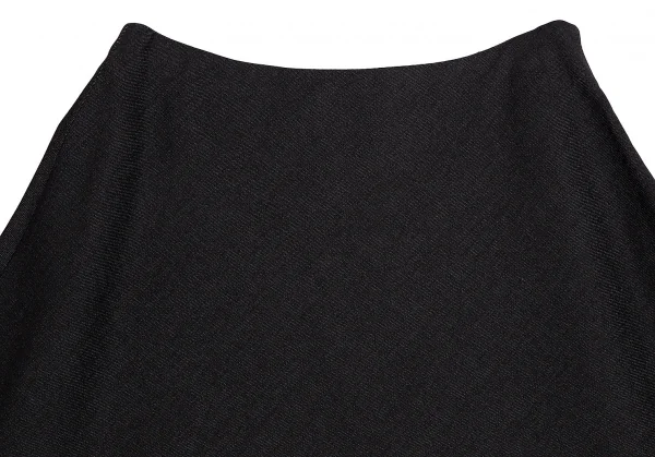 ミュウミュウmiumiu コットンポリストレッチデニムスカート 黒36 K-112185_003