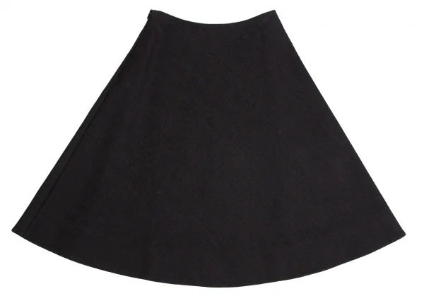 ミュウミュウmiumiu コットンポリストレッチデニムスカート 黒36 K-112185_007