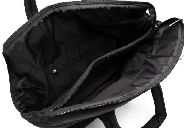 マリメッコmarimekko MILLA 中綿キルティングトートバッグ 黒 K-112194_010