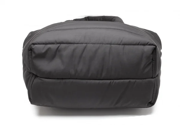 マリメッコmarimekko MILLA 中綿キルティングトートバッグ 黒 K-112194_007