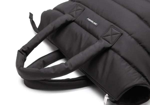 マリメッコmarimekko MILLA 中綿キルティングトートバッグ 黒 K-112194_008