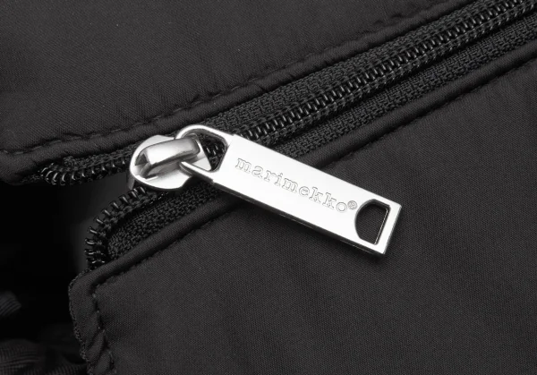 マリメッコmarimekko MILLA 中綿キルティングトートバッグ 黒 K-112194_009