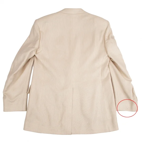 ブルックスブラザーズBrooks Brothers ピュアシルク2Bジャケット 生成りL位 K-112195_015