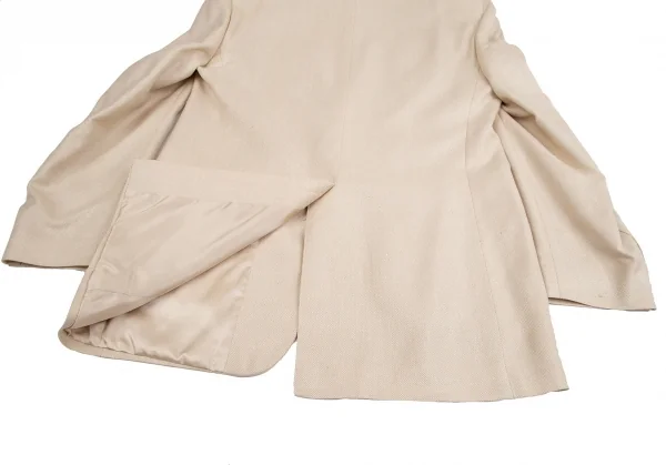 ブルックスブラザーズBrooks Brothers ピュアシルク2Bジャケット 生成りL位 K-112195_017