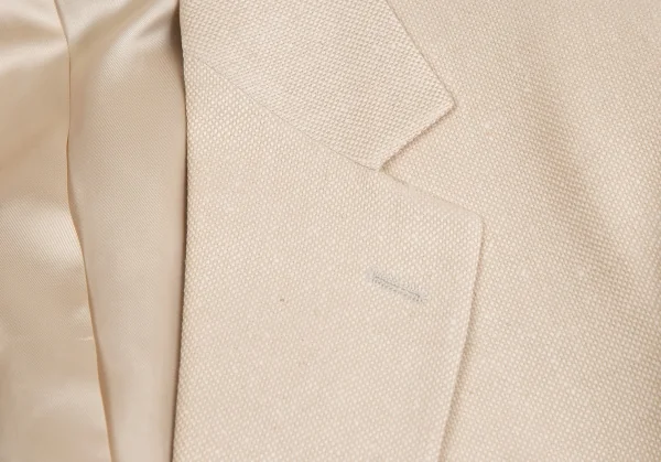 ブルックスブラザーズBrooks Brothers ピュアシルク2Bジャケット 生成りL位 K-112195_004
