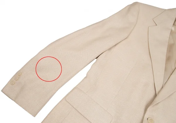 ブルックスブラザーズBrooks Brothers ピュアシルク2Bジャケット 生成りL位 K-112195_006