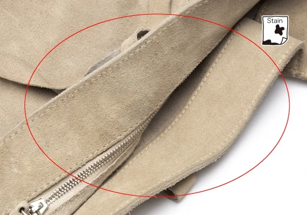 ミュウミュウMIU MIU スウェードショルダーバッグ ベージュ K-112209_014