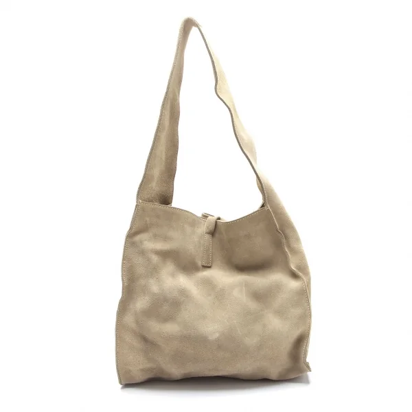 ミュウミュウMIU MIU スウェードショルダーバッグ ベージュ K-112209_004