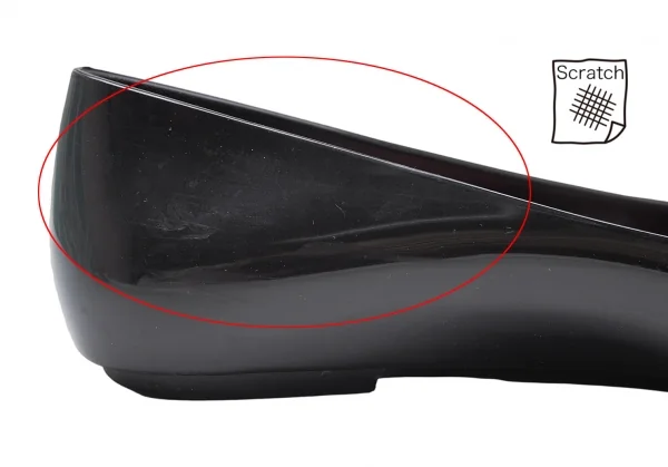 ヴィヴィアンウエストウッド アングロマニア×メリッサVivienne Westwood ANGLOMANIA×melissa メタルハートラバーパンプス 黒24 K-112215_012