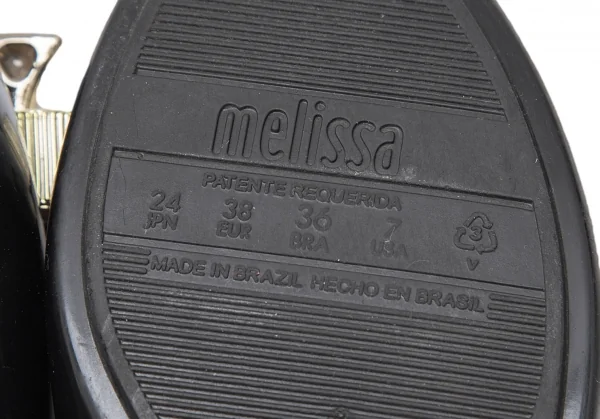 ヴィヴィアンウエストウッド アングロマニア×メリッサVivienne Westwood ANGLOMANIA×melissa メタルハートラバーパンプス 黒24 K-112215_016