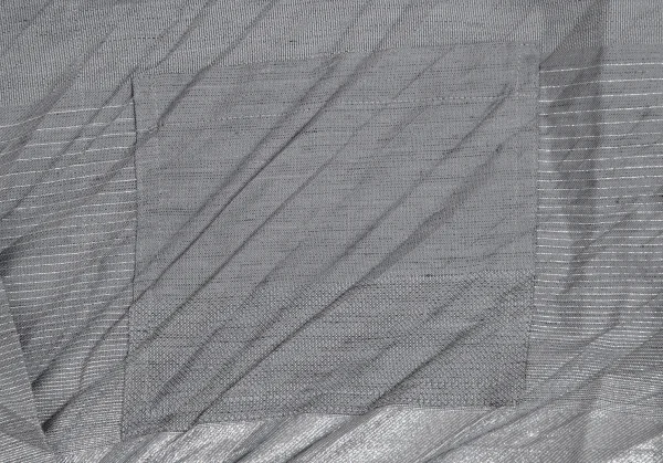 イッセイミヤケISSEY MIYAKE グリッターボーダーバイアスプリーツジャケット グレー3 K-112239_008