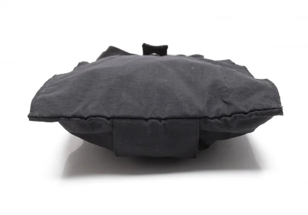 フミトガンリュウFUMITO GANRYU リップストップミリタリーポケット2WAYショルダーポーチ 黒 K-112254_010