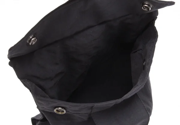 フミトガンリュウFUMITO GANRYU リップストップミリタリーポケット2WAYショルダーポーチ 黒 K-112254_012