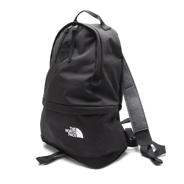 ジュンヤワタナベマン コムデギャルソン×ノースフェイス JUNYA WATANABE MAN COMME des GARCONS×THE NORTH FACE ロゴプリントデイバッグ バックパック 黒 K-112256_002