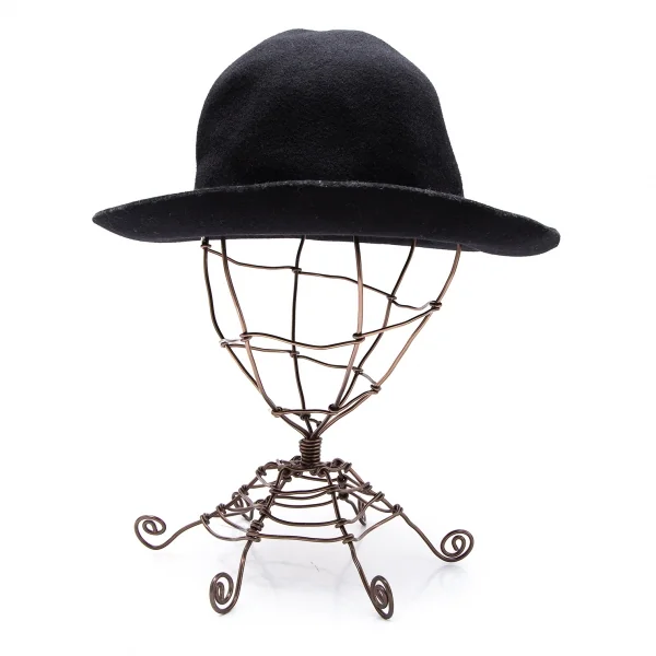 COMME des GARCONS コムデギャルソン ウールハット コムコム コムデギャルソンCOMME des GARCONS ウールボーラーハット 紺