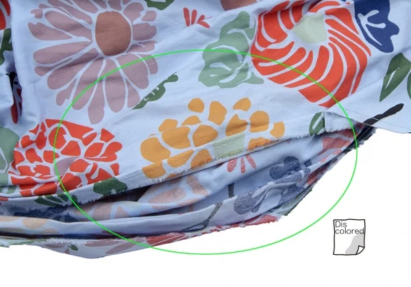 コムデギャルソンCOMME des GARCONS ユニオンジャック花柄再構築ギャザースカート 水色他SS K-112280_013